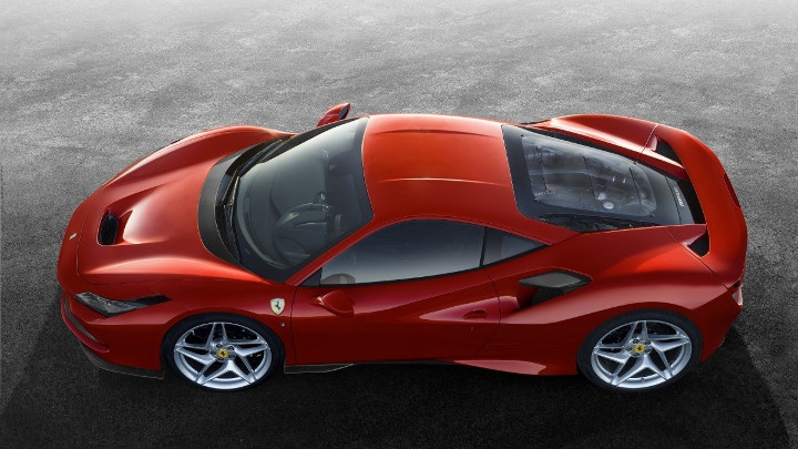 Ferrari F8 Tributo top